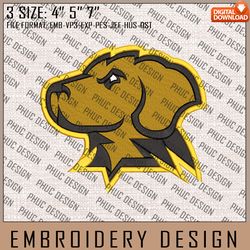 NCAA UMBC Retrievers Embroidery File, 3 Sizes, 6 Formats, NCAA Machine Embroidery Design, NCAA Teams, NCAA Logo