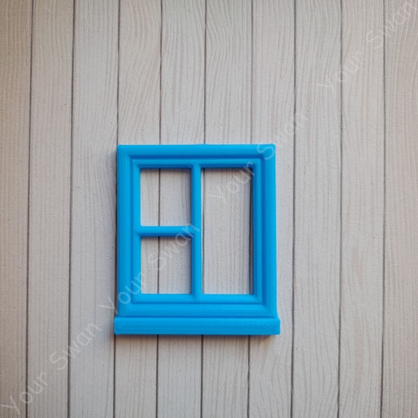 24 Scale Window MINIATURE Window 1:24 SCALE 3D FILE | Inspire Uplift