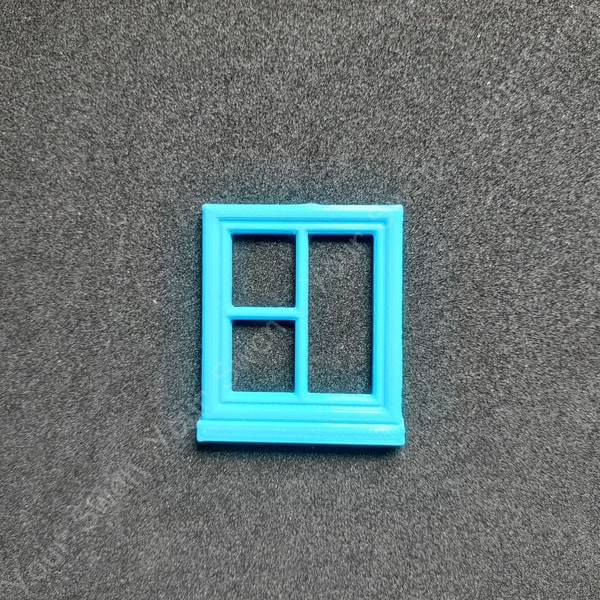 24 Scale Window MINIATURE Window 1:24 SCALE 3D FILE | Inspire Uplift