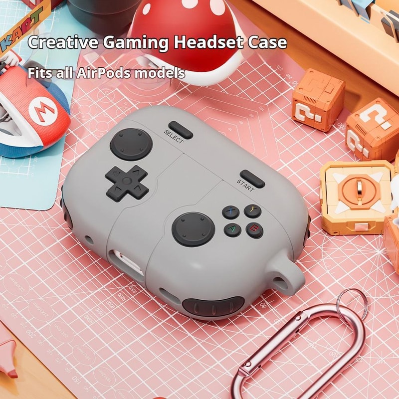Retro Game Console Style Silicone Protective AirPods Pro Case Fun Durable Silicone Protective Case 1
