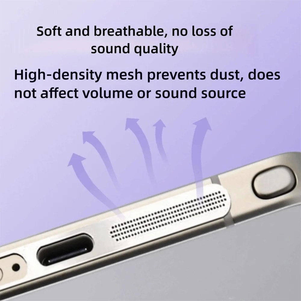 Metal Galaxy S26 Ultra Speaker Dust Cover High Density Metallic Integrated Protection Mesh 2