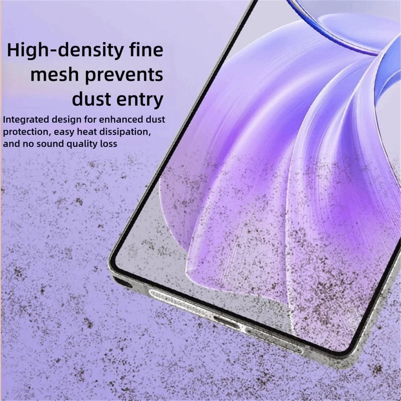 Metal Galaxy S26 Ultra Speaker Dust Cover High Density Metallic Integrated Protection Mesh 3