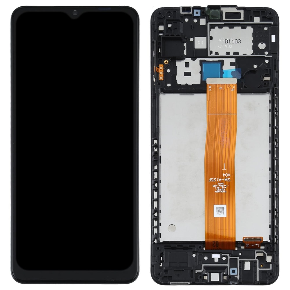 Premium Samsung Galaxy A12 Screen Replacement With Frame Original LCD Digitizer Assembly 2