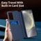 Premium Smart View Window Leather Case With Card Slot Protective Wallet Cover For Samsung Galaxy Ph 5