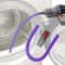 Cordless Dryer Vent Cleaning Kit With Extended Vacuum Hose Purple 0