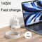 Magnetic Type C To Magsafe Braided Cable For MacBook Air Pro Fast Charging 5