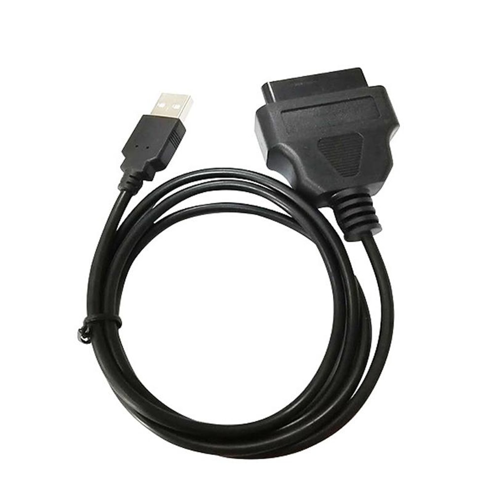 Professional USB To Diagnostic Cable For Car Computers 16 Pin Adapter 0