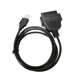 professional usb to diagnostic cable for car computers, 16 pin adapter