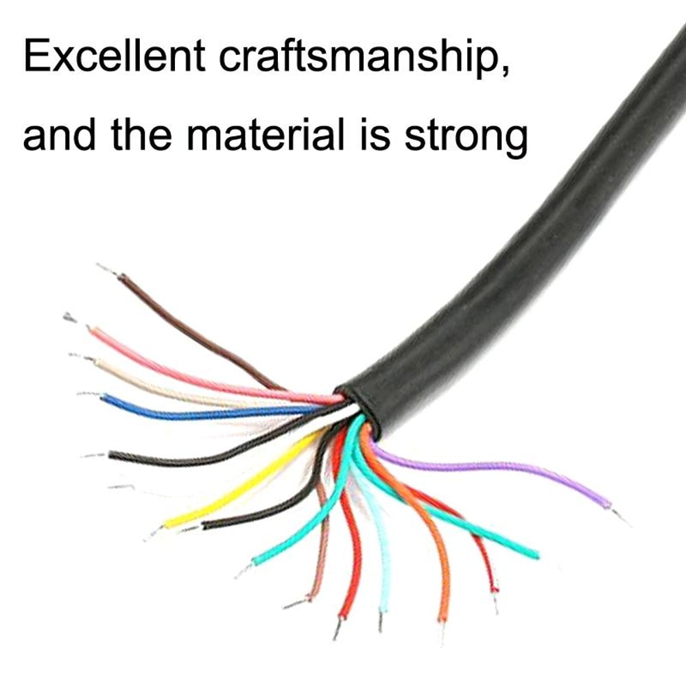 Professional USB To Diagnostic Cable For Car Computers 16 Pin Adapter 3