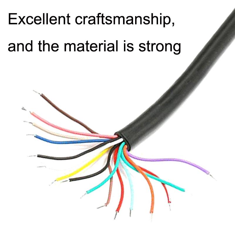 Professional USB To Diagnostic Cable For Car Computers 16 Pin Adapter 3