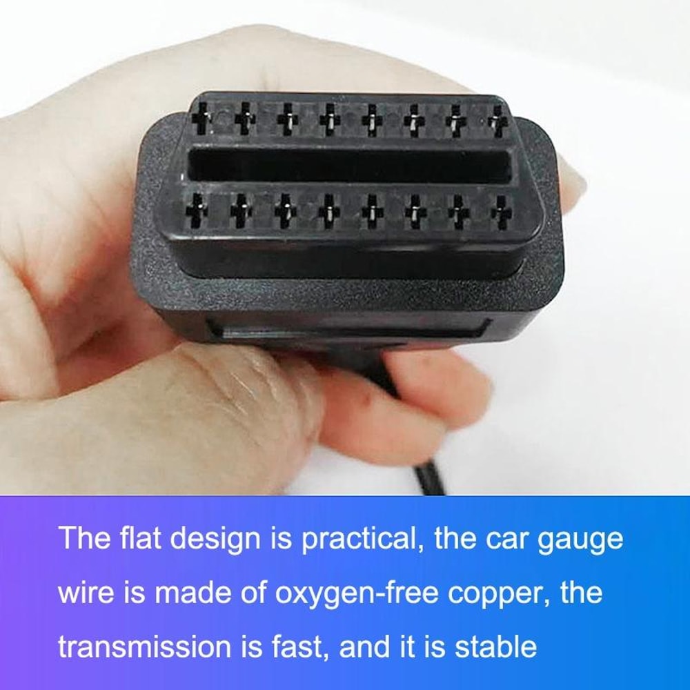 Professional USB To Diagnostic Cable For Car Computers 16 Pin Adapter 7