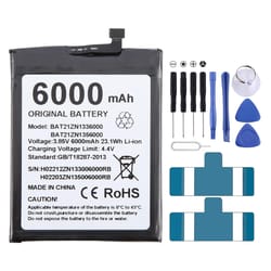 doogee high-capacity 6000mah replacement battery