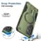 Samsung Galaxy A16 Army Green Hybrid Armor Phone Case with Built In Kickstand