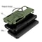 Samsung Galaxy A16 Army Green Hybrid Armor Phone Case with Built In Kickstand