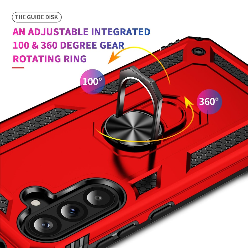 Samsung Galaxy Shockproof Protective Case With Holder Stand TPU PC Armor 3