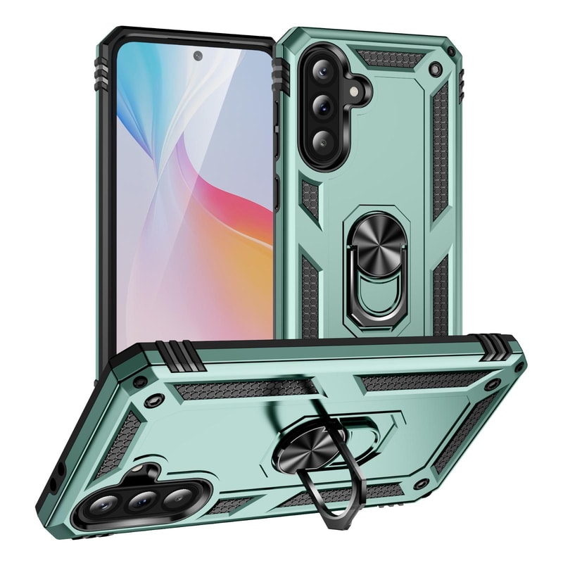 Samsung Galaxy Shockproof Protective Case With Holder Stand TPU PC Armor 10