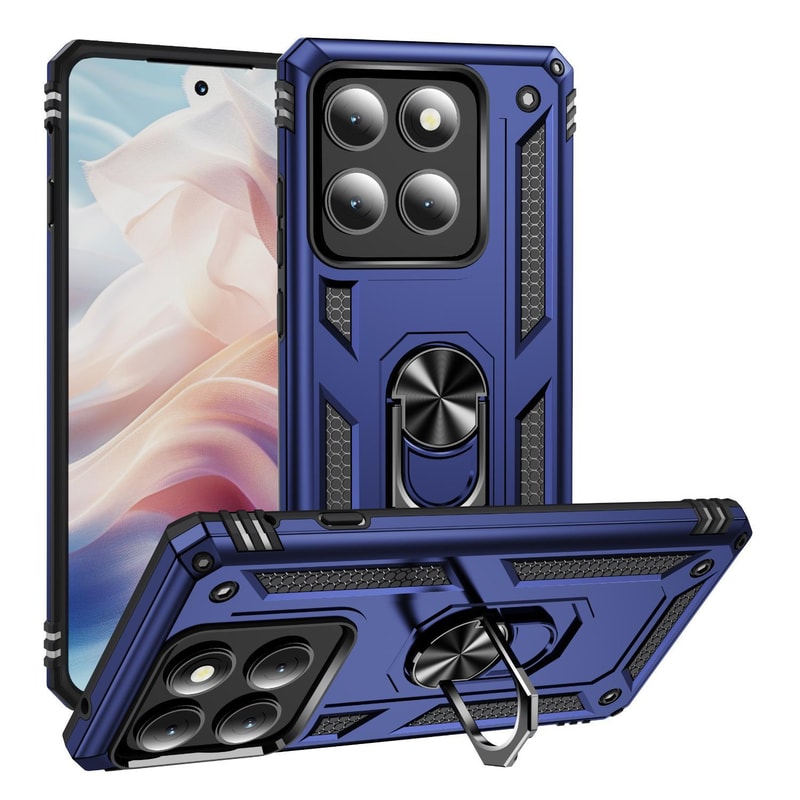 Motorola Edge Shockproof TPU PC Case With Integrated Ring Holder Heavy Duty Protection 0