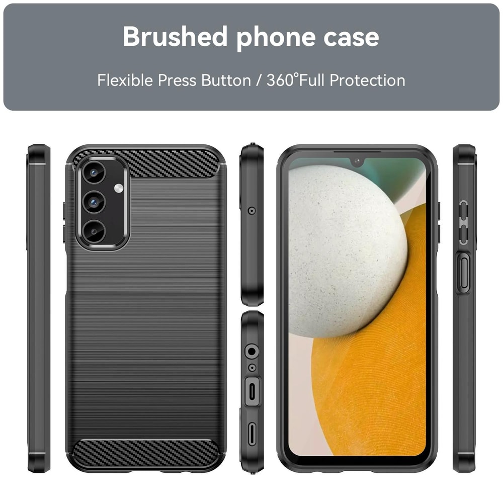 Premium Samsung Galaxy Phone Case Carbon Fiber Texture TPU Protective Case 1