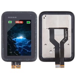 premium gopro hero 12 black replacement screen with touch digitizer & frame