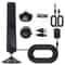 Indoor TV Antenna With Amplifier Signal Booster 50 Mile Range Digital Reception 0