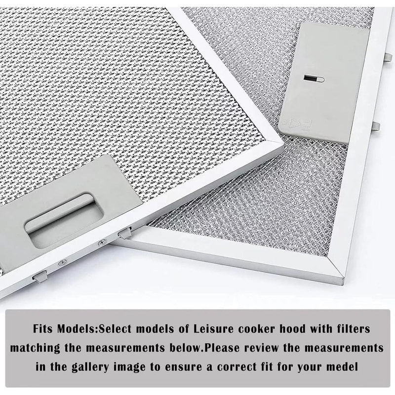Premium 5 Layer Range Hood Filter Replacement Heavy Duty Aluminum Mesh Filter 5