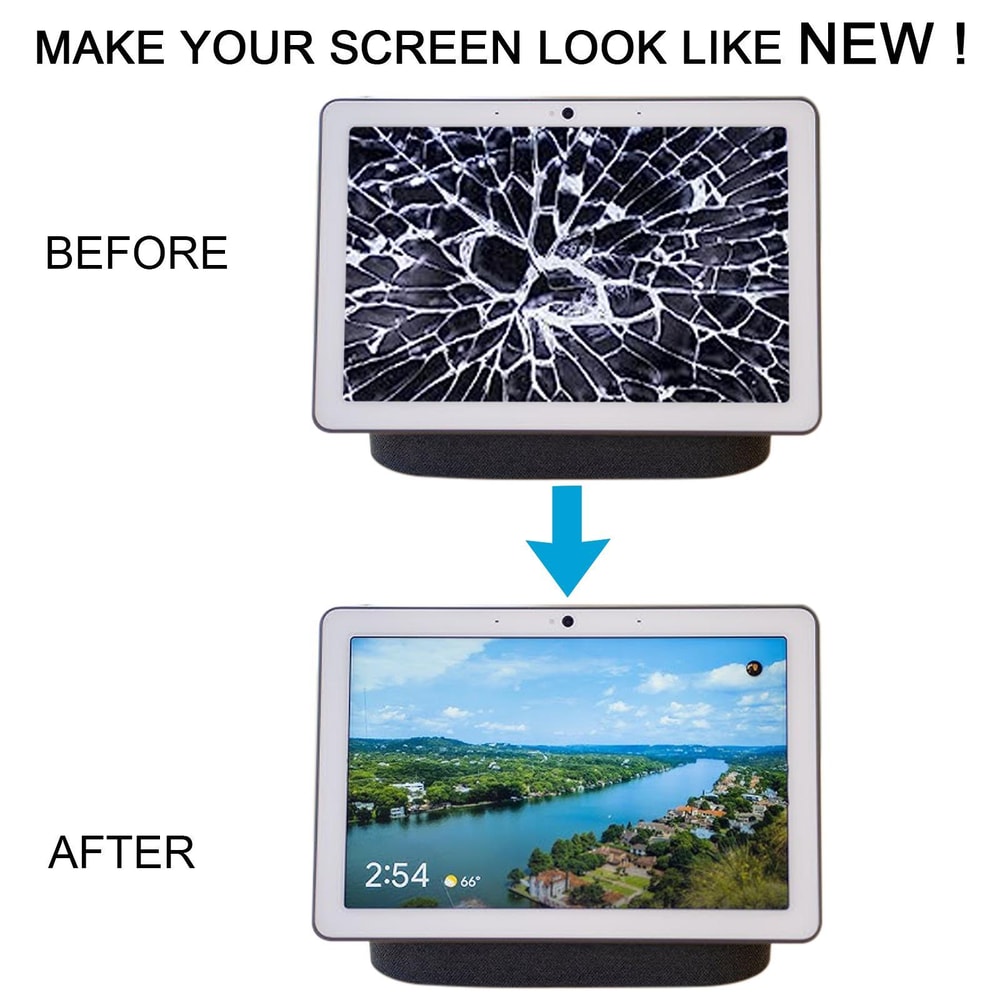 Google Nest Hub Max Screen Replacement LCD Touch Digitizer Assembly White 5