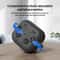 Game Console Style Wireless Earbuds Case Silicone Cover With Carabiner Clip 2