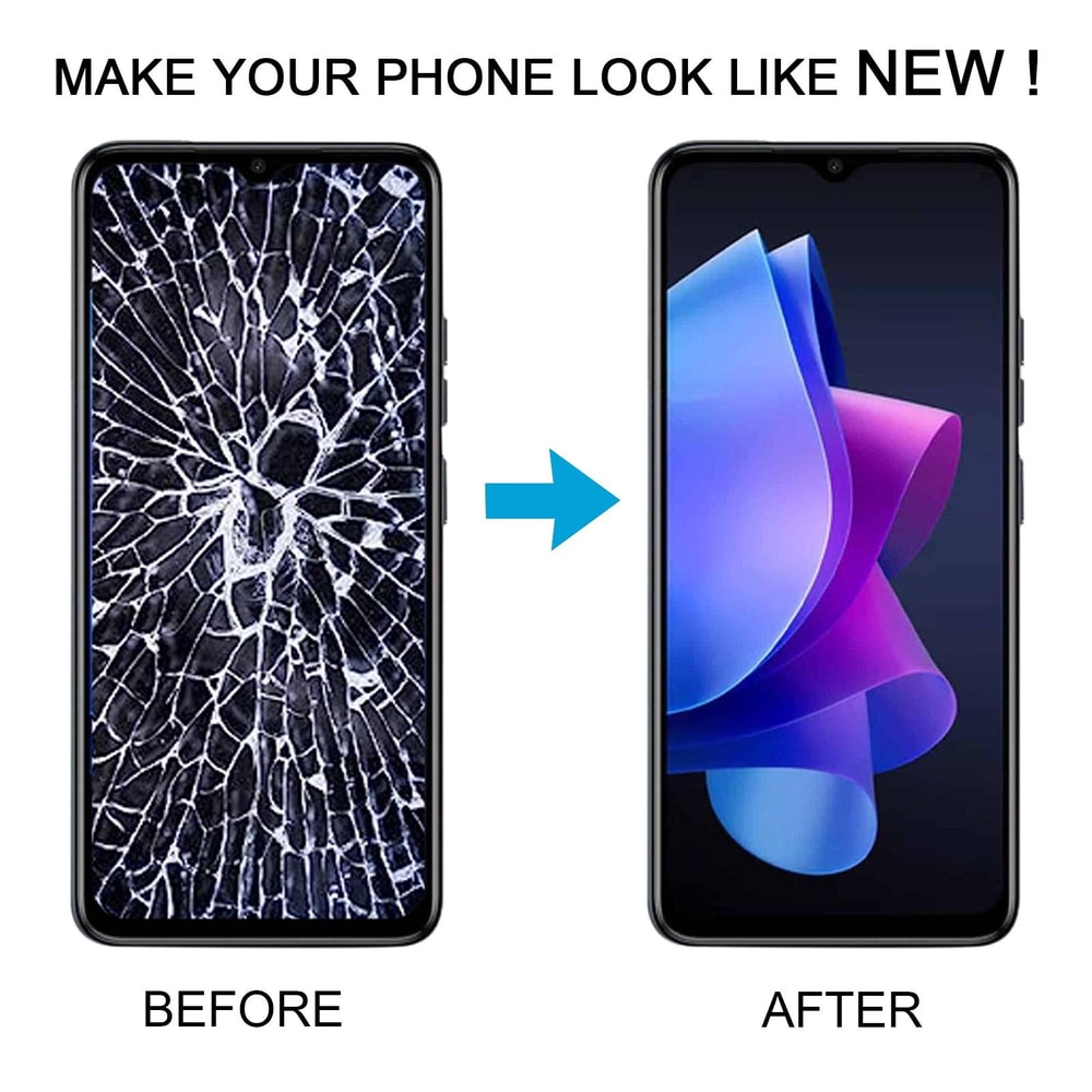 Tecno Spark Go 2023 LCD Screen Replacement Full Assembly With Touch Digitizer 6