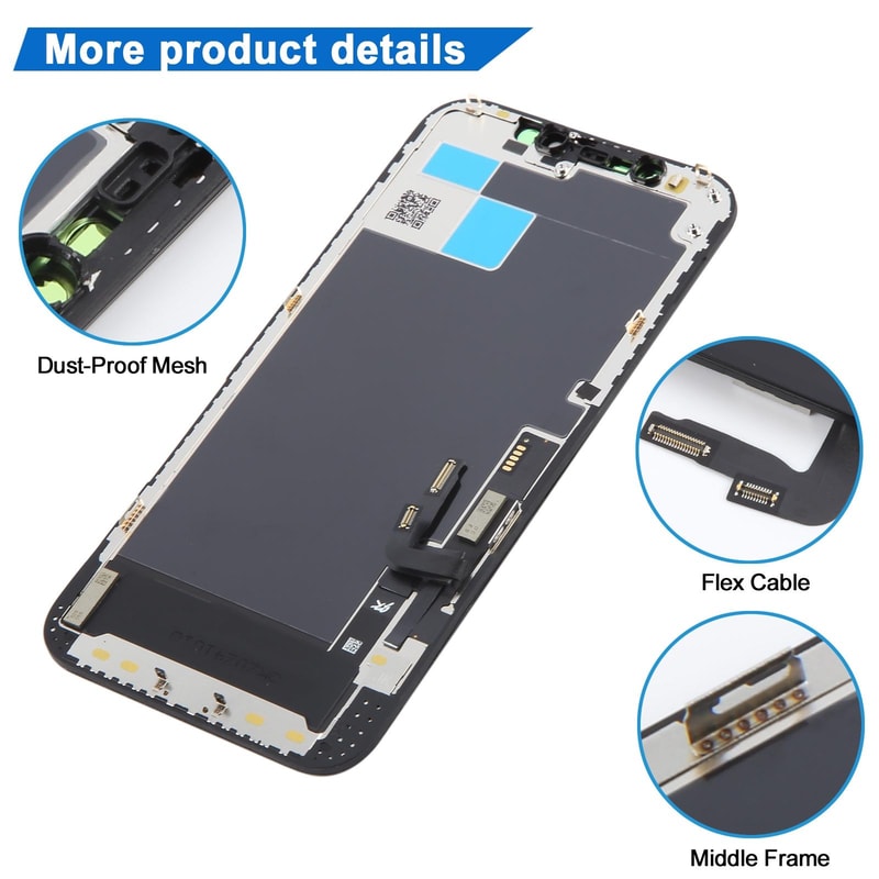 Incell LCD Screen Replacement For IPhone 12 Or 12 Pro High Brightness Display Touch Assembly 4