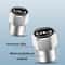 KIA KN Tire Valve Caps Dustproof Metal Valve Stem Caps LeakProof 5