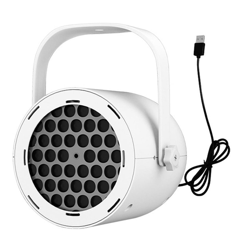 Christmas Projection Lamp With Rotating Patterns Portable Holiday Projection Light 5