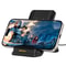 Air Cooled Wireless Charger Stand Fast Charging Dock For IPhone Samsung Android 2