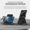 Air Cooled Wireless Charger Stand Fast Charging Dock For IPhone Samsung Android 7