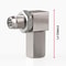 90 Degree O2 Sensor Spacer Mini Catalytic Converter for CEL Fix and Engine Light Removal