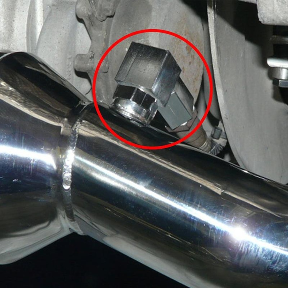 90 Degree O2 Sensor Spacer Mini Catalytic Converter for CEL Fix and Engine Light Removal