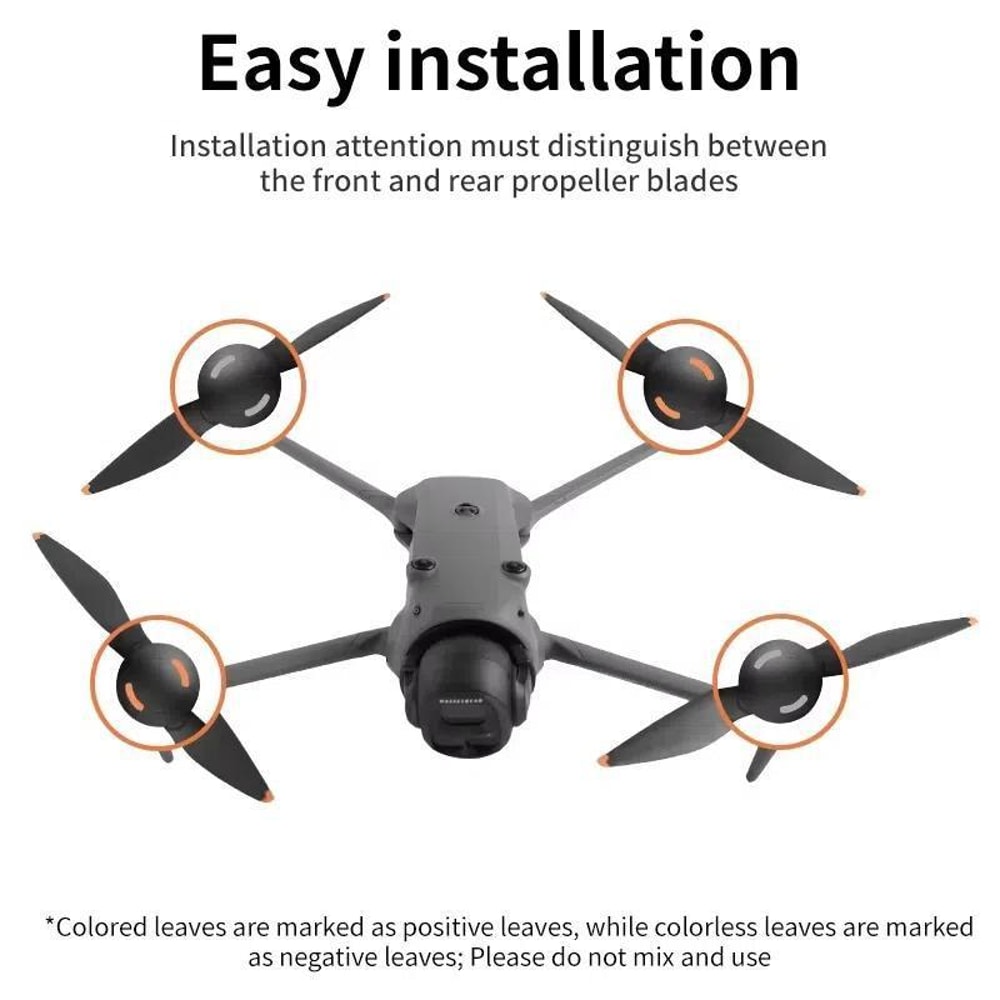 Low-Noise Quick Release Propellers for DJI Mavic 4 Pro Durable Replacement Blades