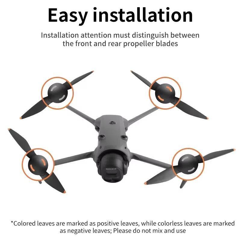 Low-Noise Quick Release Propellers for DJI Mavic 4 Pro Durable Replacement Blades