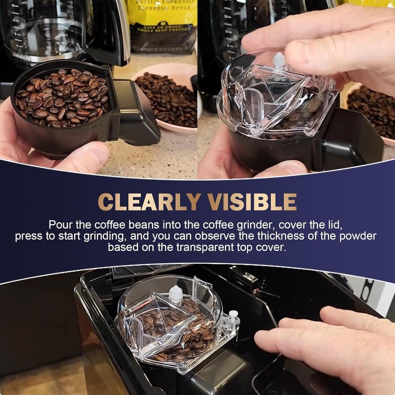 Cuisinart Coffee Grinder Lid Replacement Durable Grinder Lid Replacement For Smooth Grinding 2