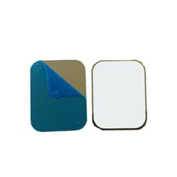 magnetic adhesive metal plates for phone holders & cabinet lights 2pcs