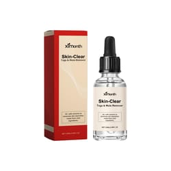 ximonth natural wart remover liquid for moles, skin tags & dark spots 20ml