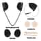 Invisible Silicone Push Up Bra Kit Strapless Backless Adhesive Bra For Deep V Dresses 2
