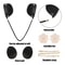 Invisible Silicone Push Up Bra Kit Strapless Backless Adhesive Bra For Deep V Dresses 2