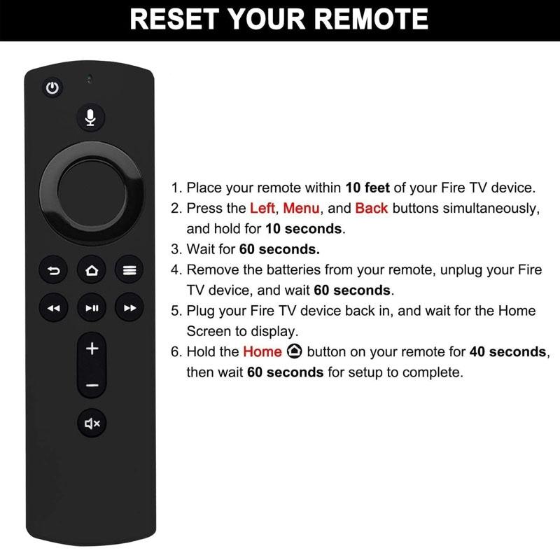 Alexa Voice Remote for Fire TV Stick Bluetooth Replacement Remote with Quick Control