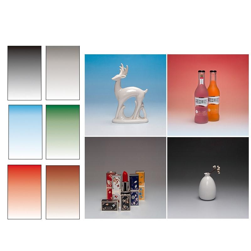 Gradient Morandi Photo Background Paper DoubleSided Waterproof Photography Backdrop Deep Gray 2