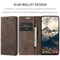 CaseMe Leather Wallet Phone Case Flip Cover With Card Holder Stand 1