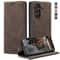 CaseMe Leather Wallet Phone Case Flip Cover With Card Holder Stand 11