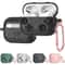 Game Console Style AirPods Case, Silicone AirPods Protective Case with Carabiner