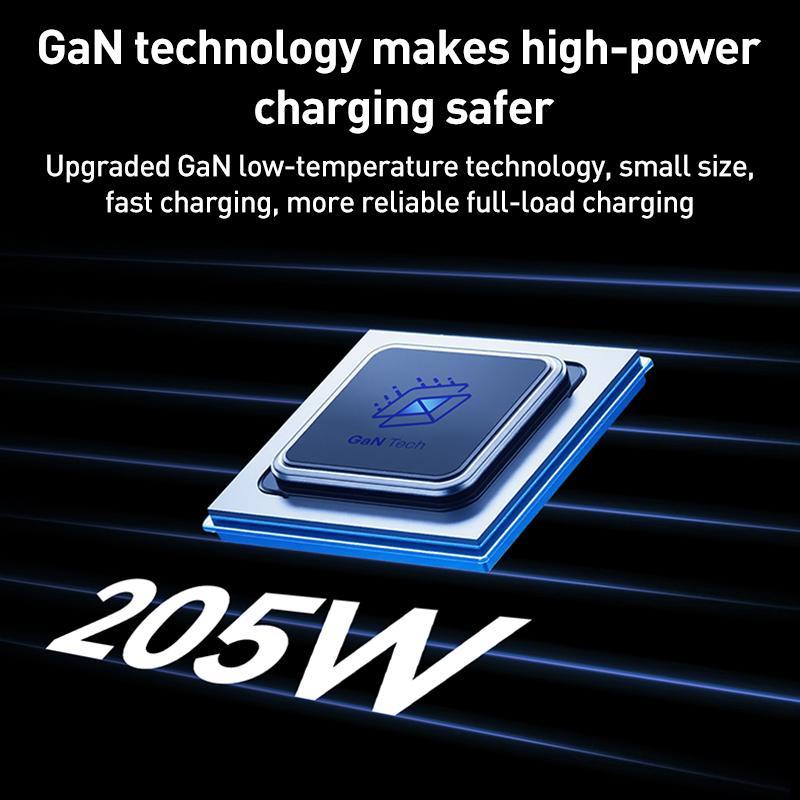 Universal Travel GaN Charger 7 Port Fast Charging Adapter With Dual AC 11