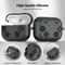 AirPods Pro Game Console Silicone Case With Carabiner Shockproof Protective Cover 8