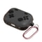 Game Console Style AirPods Case, Silicone AirPods Protective Case with Carabiner
